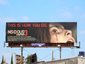Insidious chapter 3 movie billboard